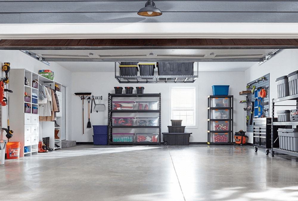 concrete garage floor